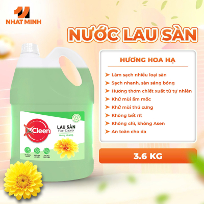Nước lau sàn hương Hoa Hạ 3.6kg