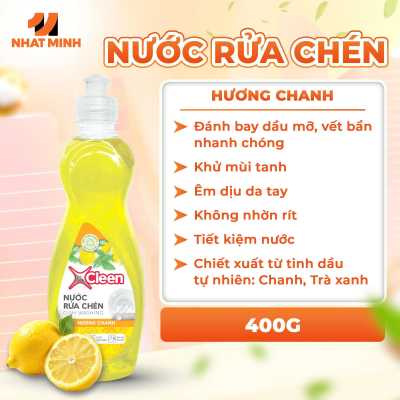 Nước rửa chén hương Chanh 400g