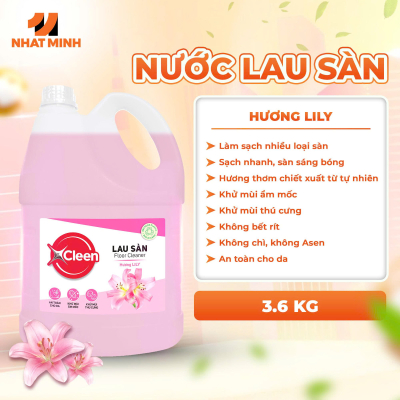 Nước lau sàn hương Lily 3.6kg