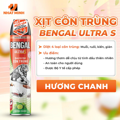 Xịt côn trùng Bengal Ultra S
