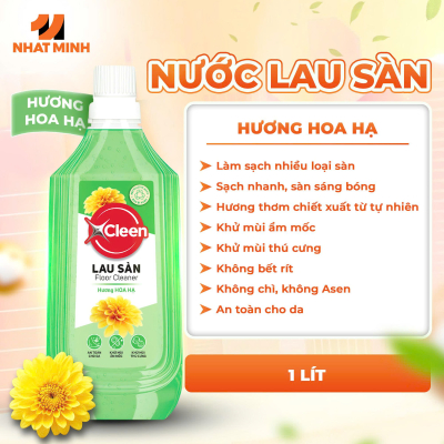 Nước lau sàn Hương Hoa hạ 1 lít